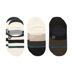 Stance No Show Height 3-Pack Black Multi-Color Socks Women’s