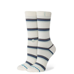 Stance Crew Height Butter Blend Strata Striped Sock Women’s