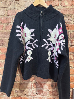 &merci Zip Up Sweater