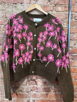 &merci Floral Cardigan Sweater