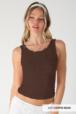 Nikibiki Floral Edge Top