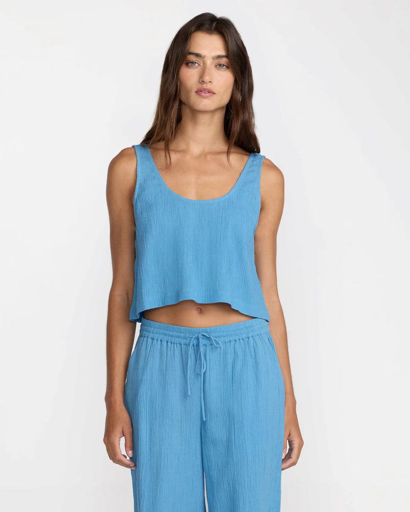 RVCA New Yume Pant in Chalk Blue