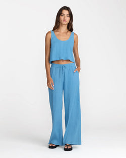 RVCA New Yume Pant in Chalk Blue