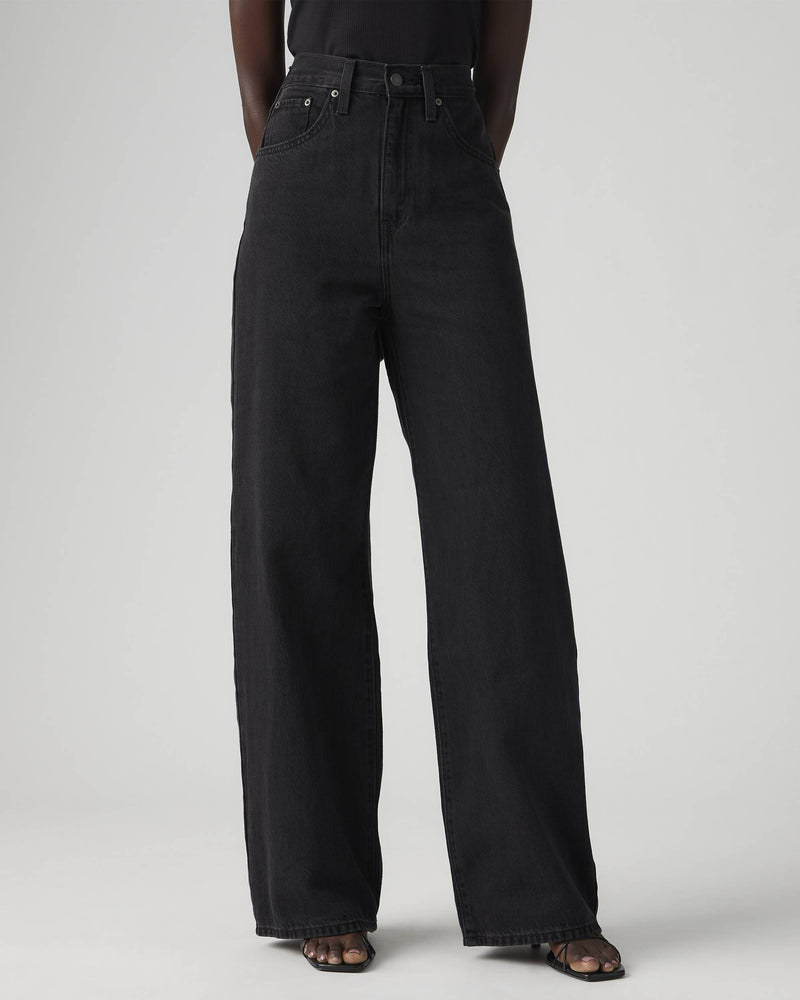 Levi's Cinch Baggy Jeans in Washed Black
