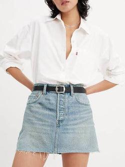 Levi's Icon Skirt in Woven Minutes wash