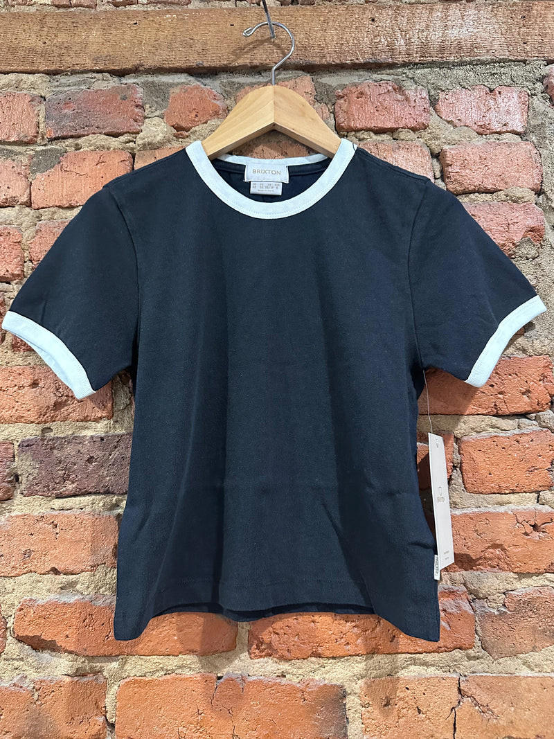 Brixton Carefree Organic Ringer Tee