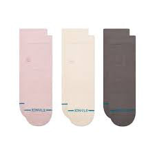 STANCE WOMENS ICON QUARTER 3 PACK
