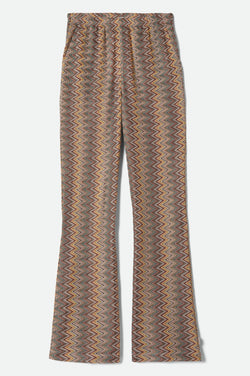 Brixton The Cabana Mesh Lounge Pant in Multicolor Zigzag