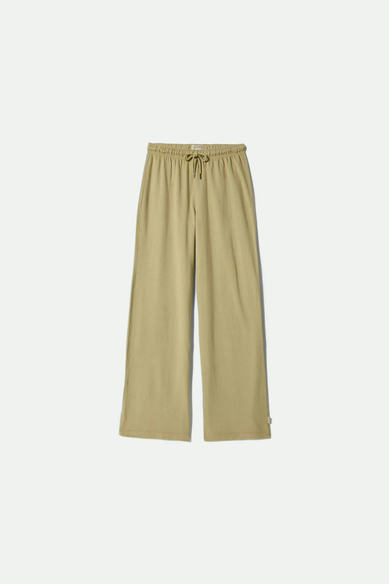 Brixton Carefree Organic Garment Dye Lounge Pant in Elm