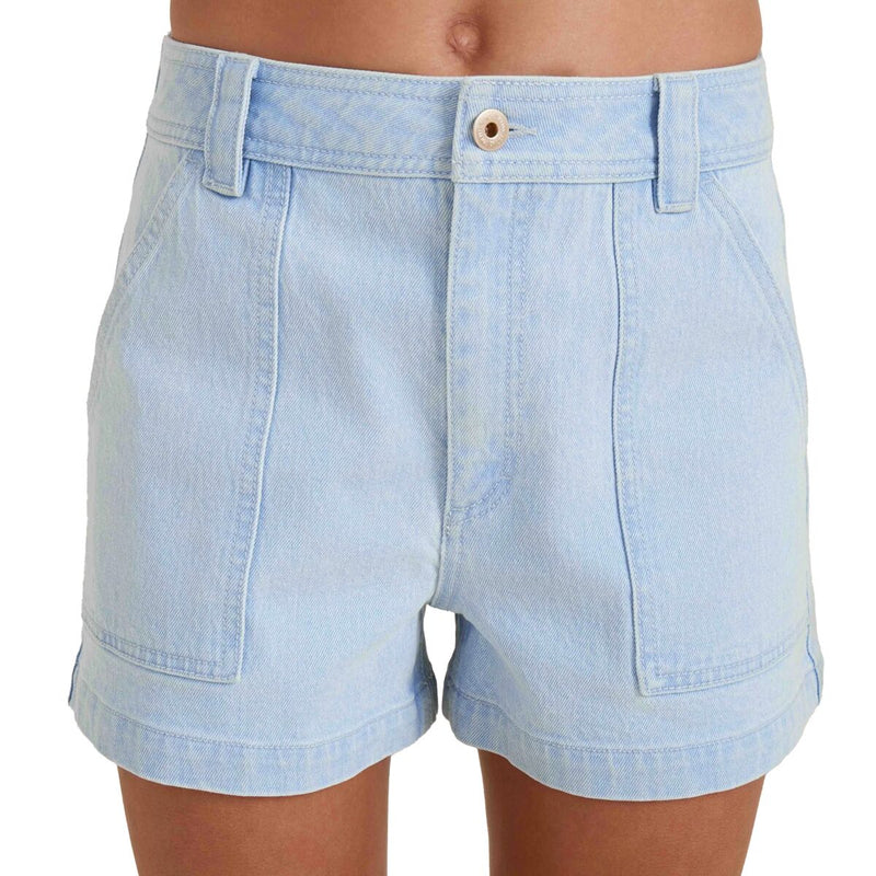 Roark Hwy 1 Short in Light Bleached Denim