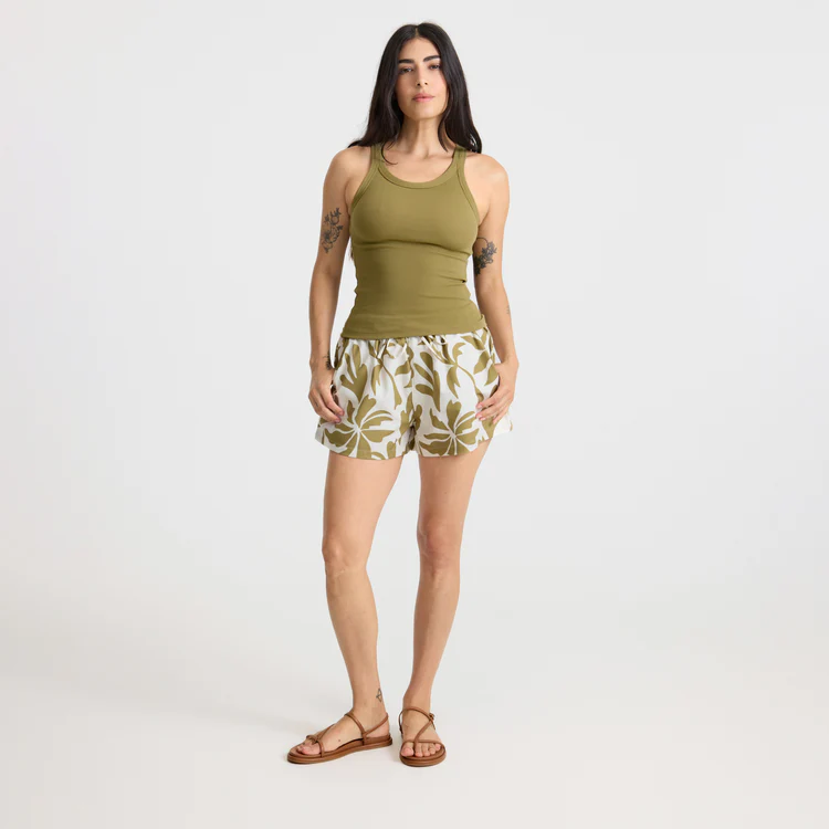 Roark Wind Worn Tank Top in Dusty Olive