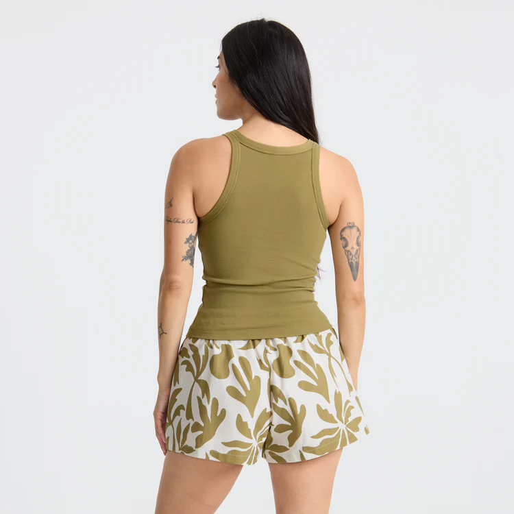 Roark Wind Worn Tank Top in Dusty Olive