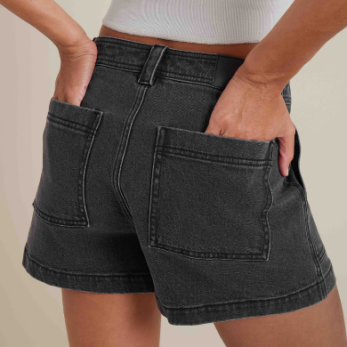 Roark Hwy 1 Short in Faded Black