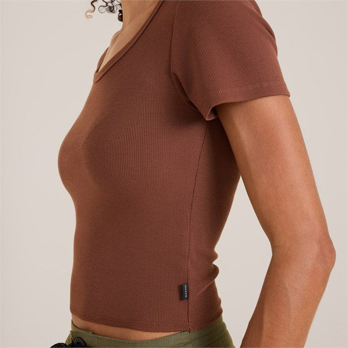 Roark Windworn T-Shirt in Sepia