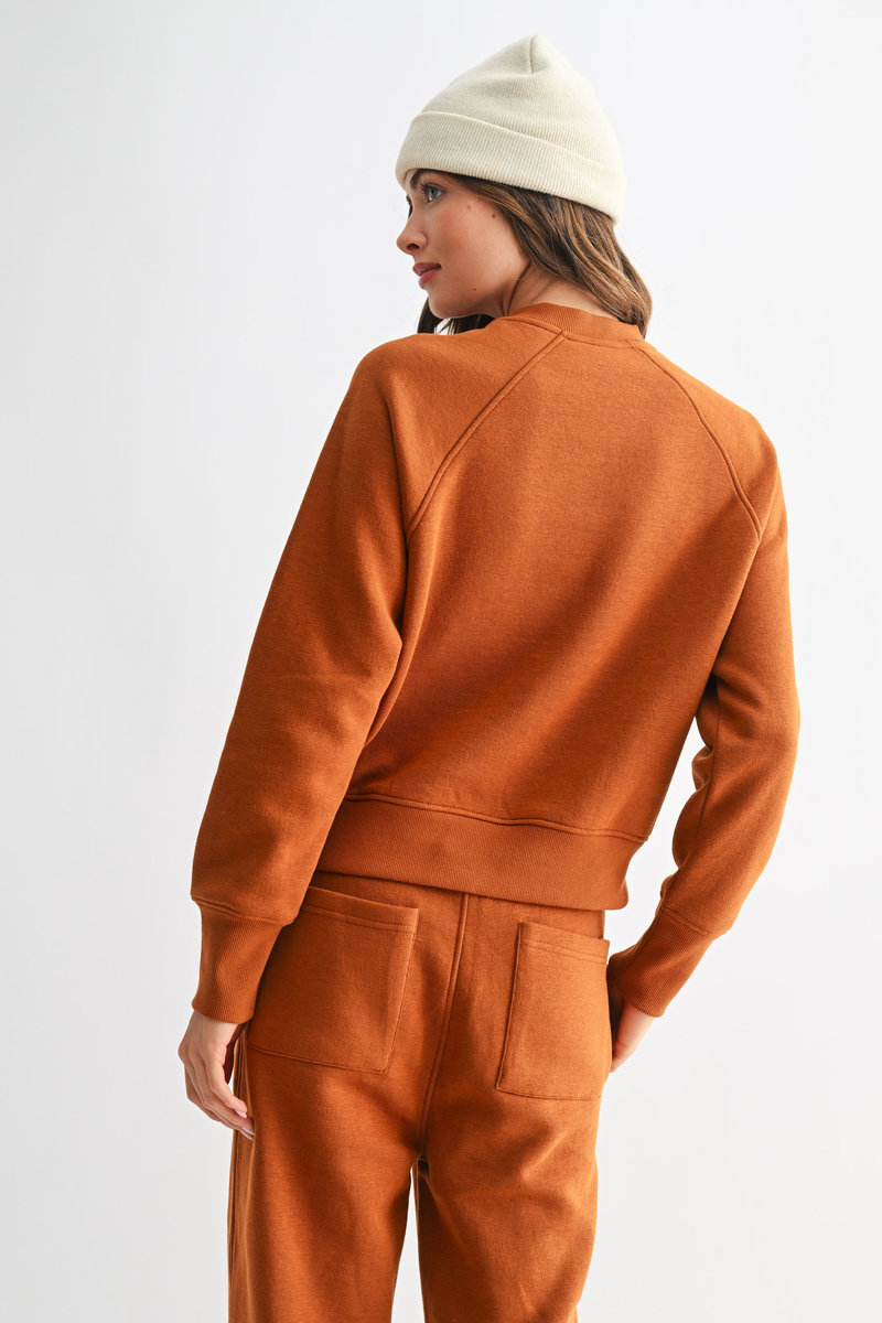 Mono B Hearth Henley Pullover