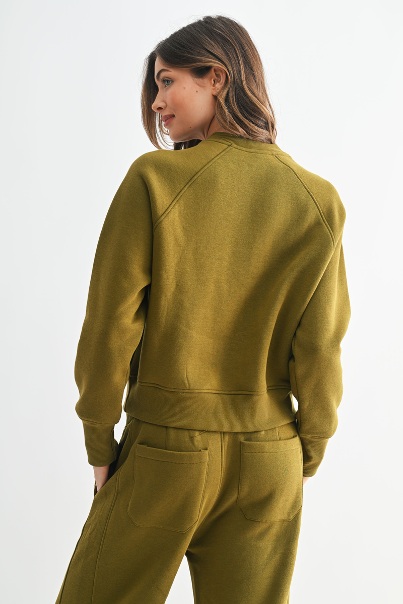 Mono B Hearth Henley Pullover
