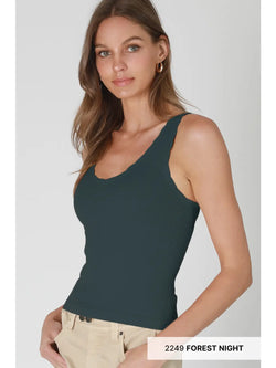 Nikibiki Reversible Scallop Edge Tank
