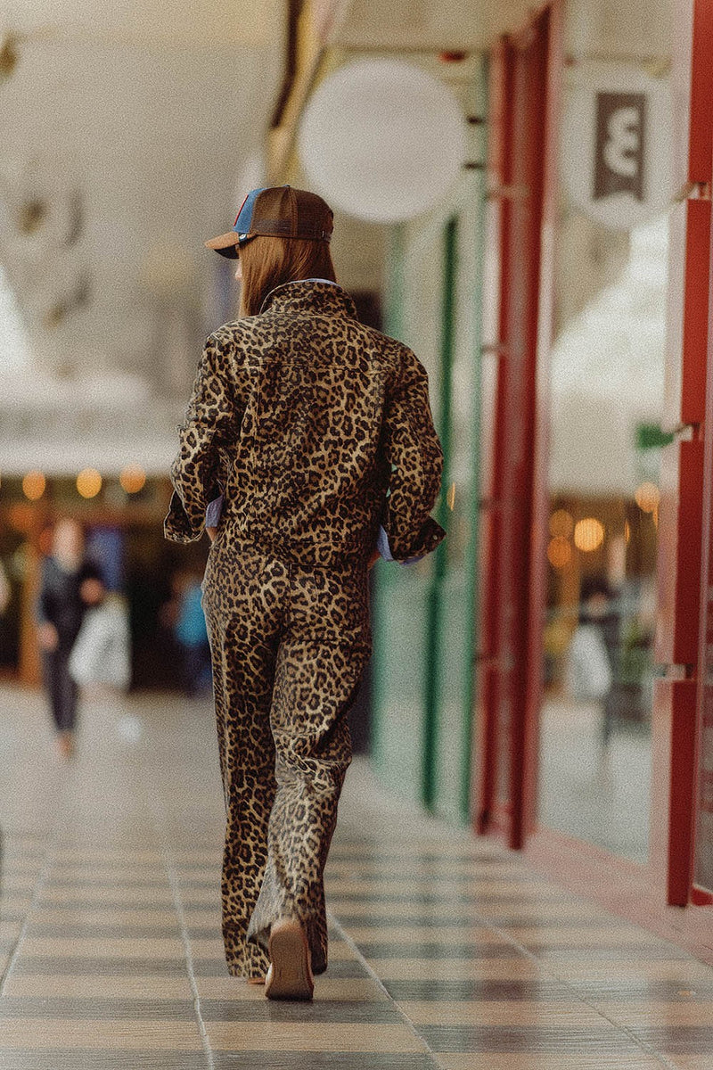 Q2 Leopard Print Pants