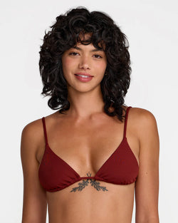 RVCA Micro Rib Triangle Madder Brown