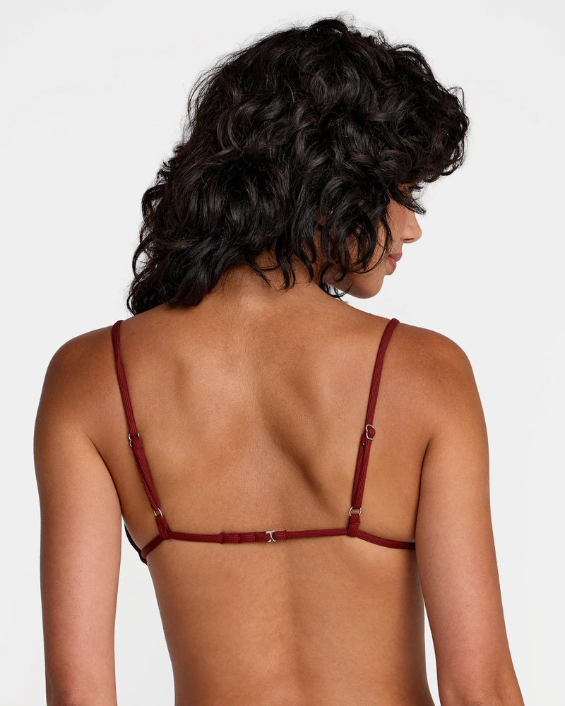 RVCA Micro Rib Triangle Madder Brown