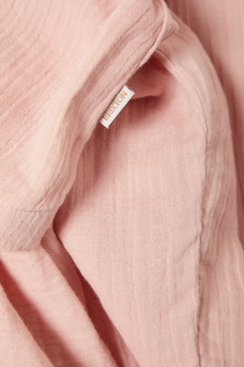 Brixton The Tie Dress in Silver Pink