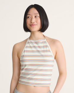 Vans High Neck Halter in Almond Crisp