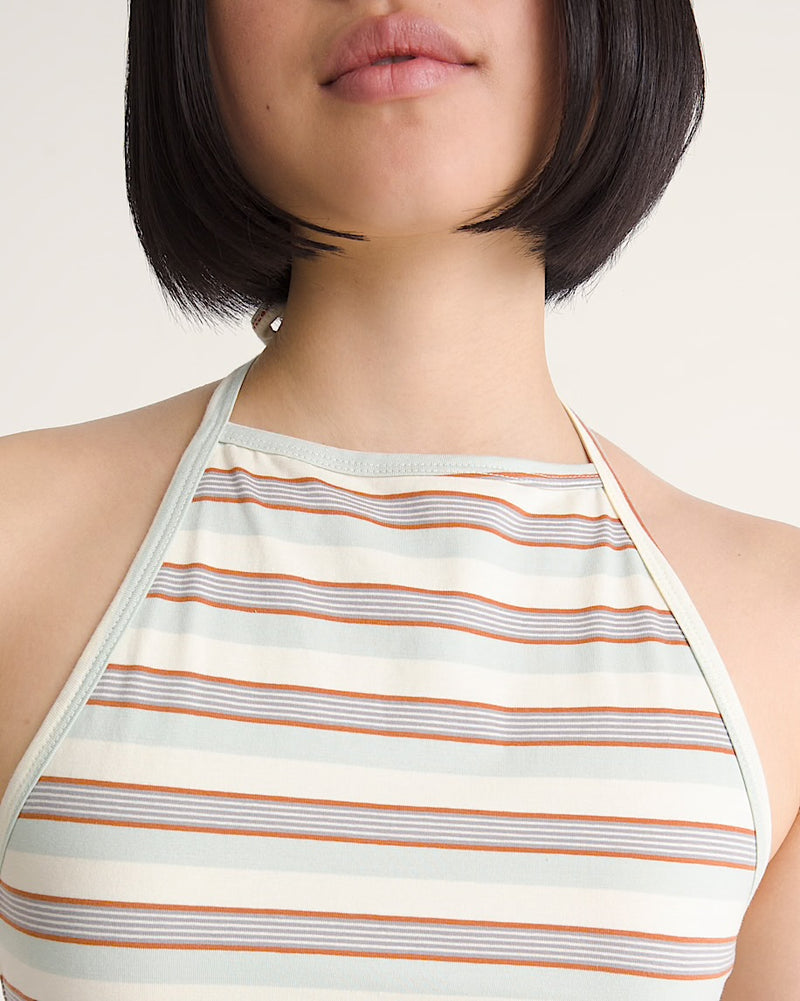 Vans High Neck Halter in Almond Crisp