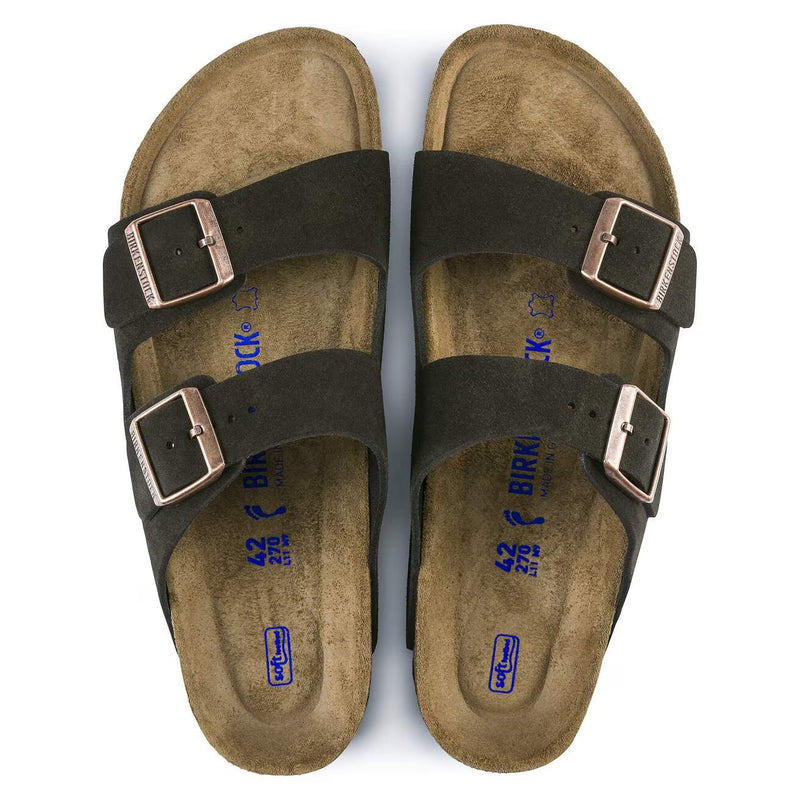 Birkenstock SFB Arizona Mocca Suede Regular Fit