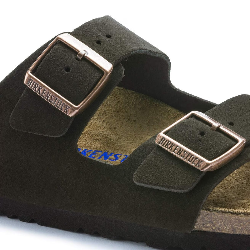 Birkenstock SFB Arizona Mocca Suede Regular Fit