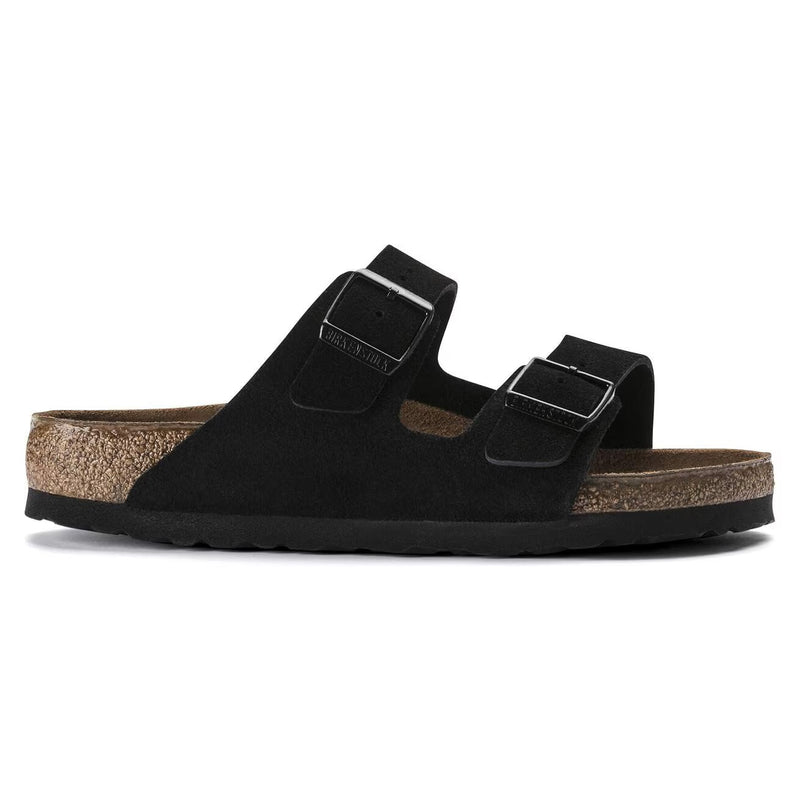 Birkenstock Arizona SFB Suede Black Regular Fit