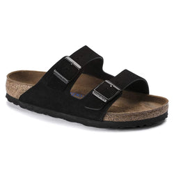 Birkenstock Arizona SFB Suede Black Regular Fit