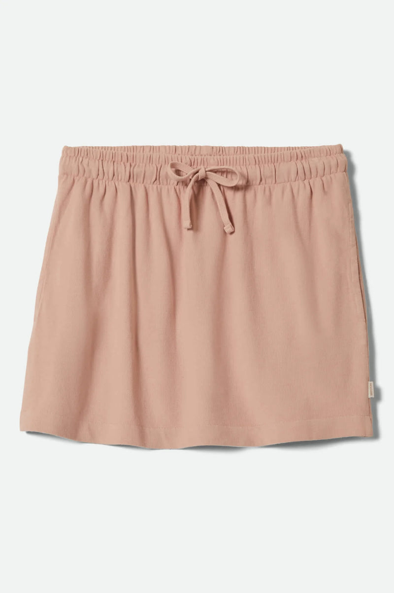Brixton Carefree Organic GD Lounge Skirt Silver Pink
