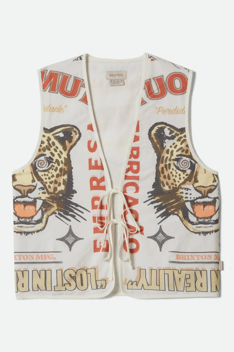 Brixton The Luna Vest Lost in Reality Print