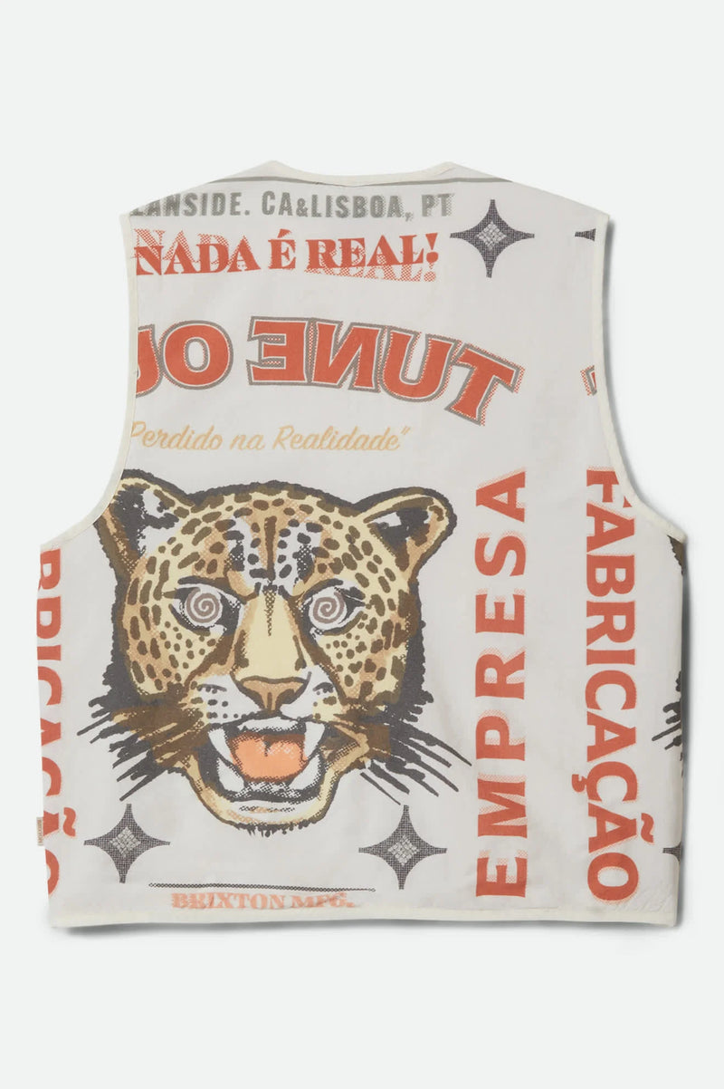 Brixton The Luna Vest Lost in Reality Print