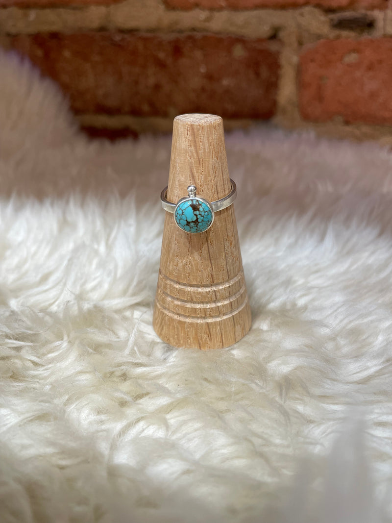 Leora Coronel Jewelry Turquoise Dot Ring