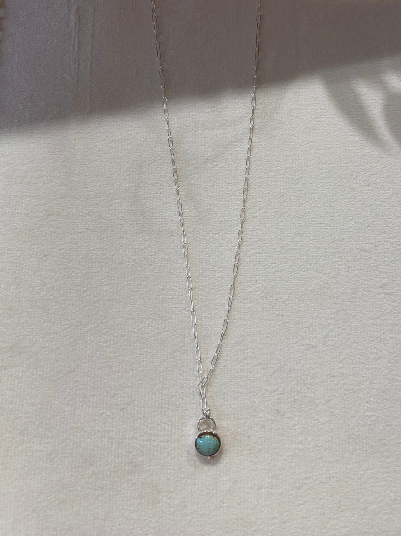 Leora Coronel Turquoise Dot Necklace