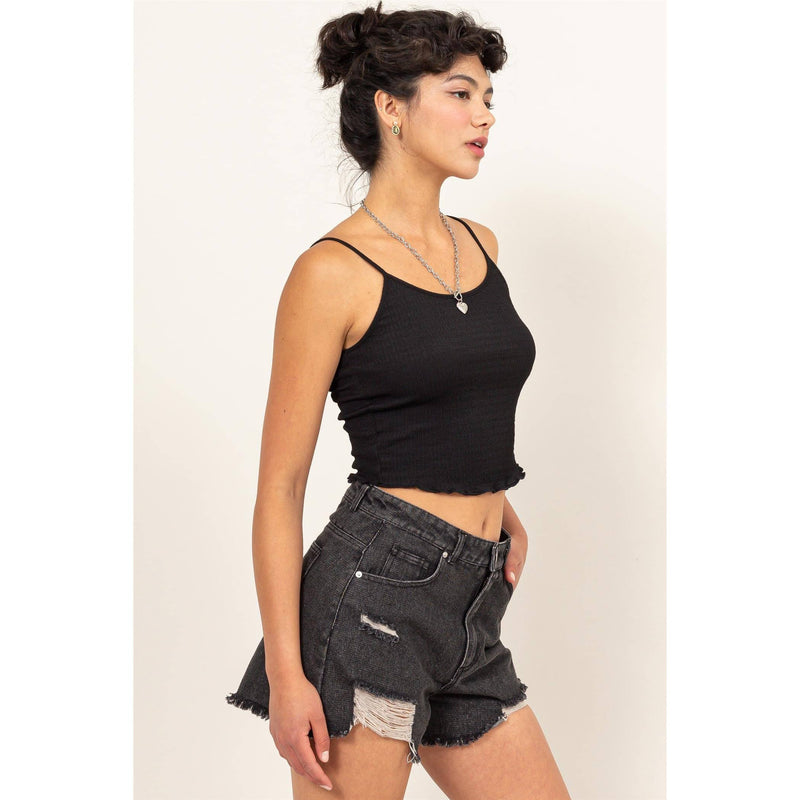 Double Zero Crop Cami Top