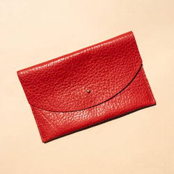 Primecut Envelope Pouch - Tomato Leather