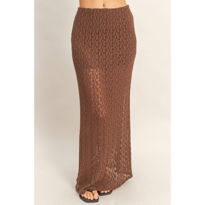HYFVE Round Neck Lace Top