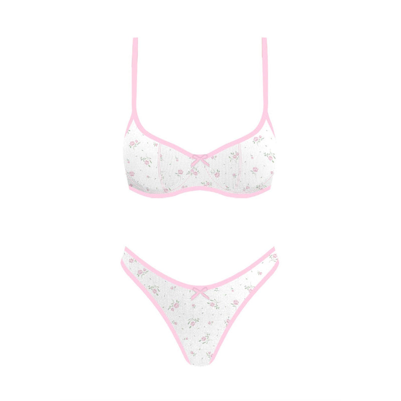 Seaside Picnic Bikini Set