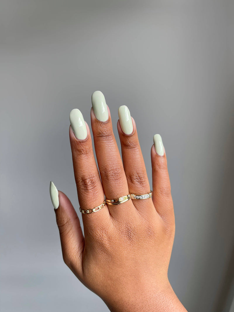 Glam & Grace Non-Toxic Nail Polish - Mint