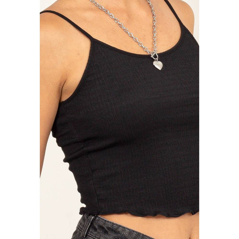 Double Zero Crop Cami Top