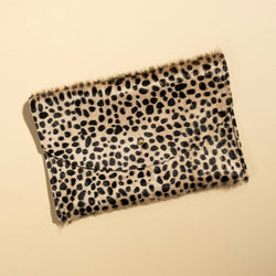 Primecut Envelope Pouch - Tiny Spotted Hair on Hide