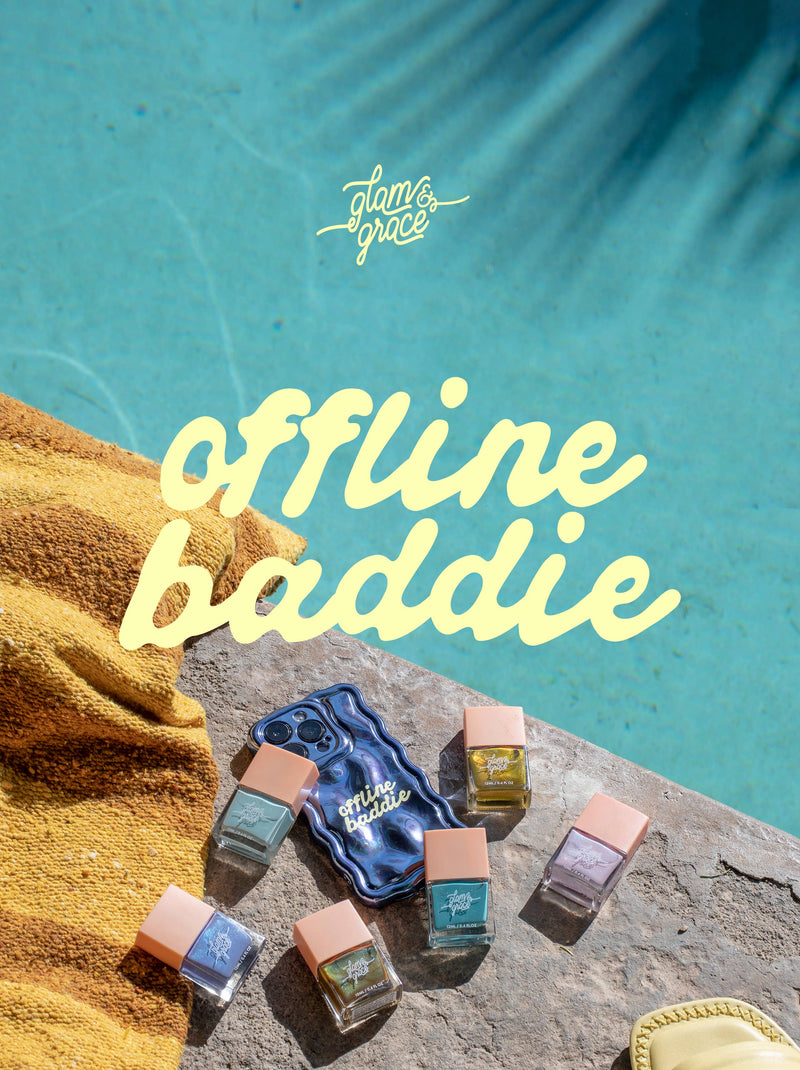 Glam & Grace Non-Toxic Nail Polish - Poolside