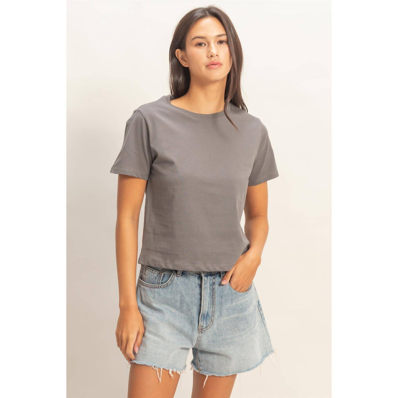 HYFVE Crew Neck Cotton T-Shirt