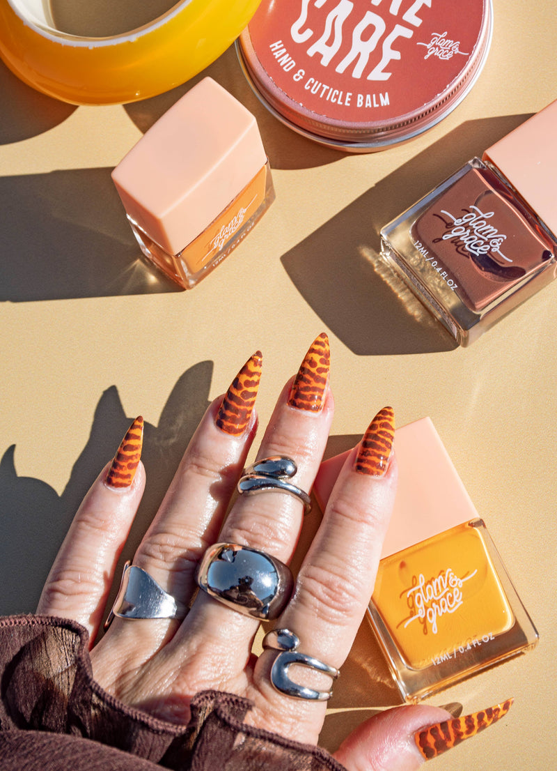 Glam & Grace Nail Polish - Tiger Lily