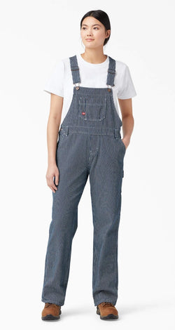 Dickies Twill Hickory Bib